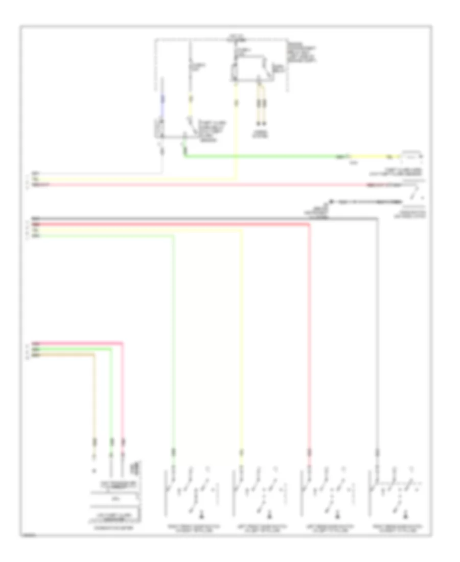 Forced Entry Wiring Diagram, Evolution (2 of 2) for Mitsubishi Lancer ES 2014