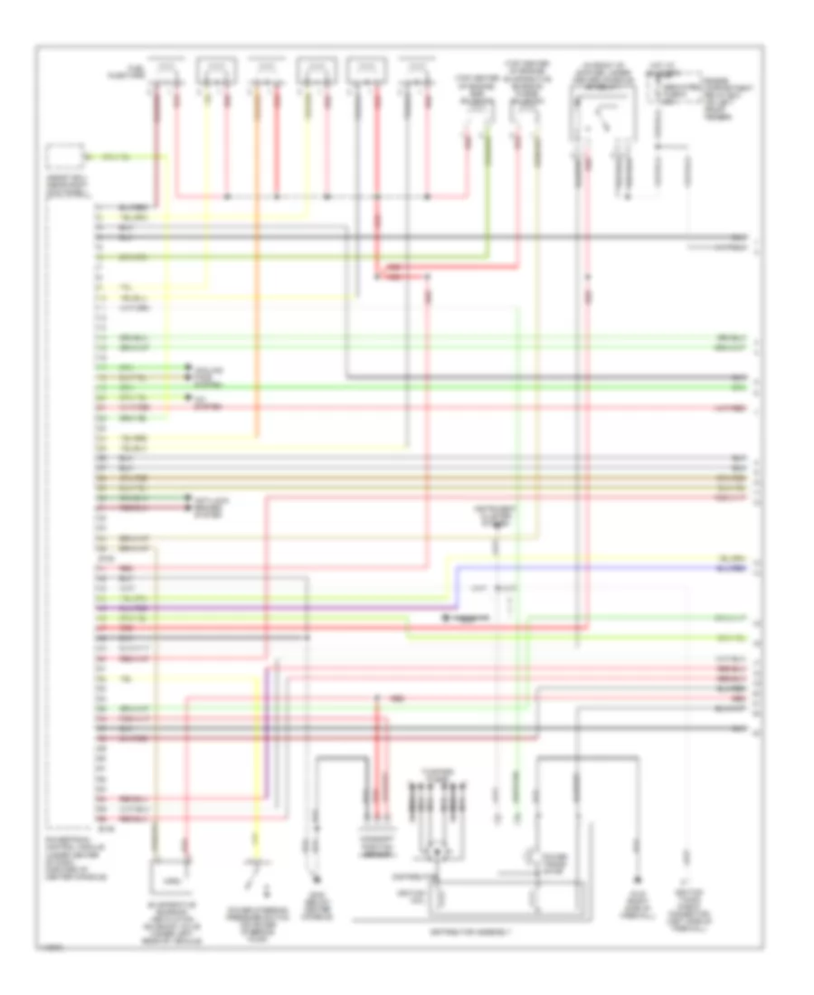 3 5L Engine Performance Wiring Diagrams 1 of 4 for Mitsubishi Diamante LS 2001