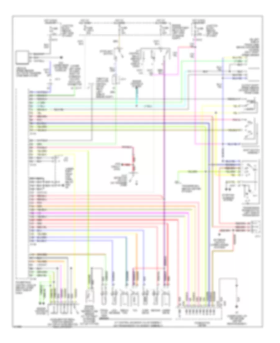 A T Wiring Diagram for Mitsubishi Montero Limited 2005