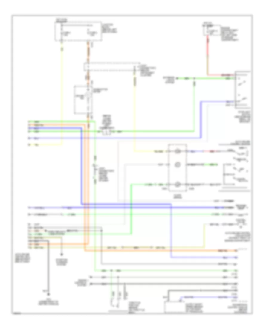 2 0L Cruise Control Wiring Diagram A T for Mitsubishi Lancer Sportback LS 2004