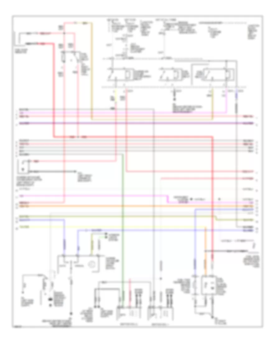 2 0L Turbo Engine Performance Wiring Diagram 2 of 3 for Mitsubishi Lancer Sportback LS 2004