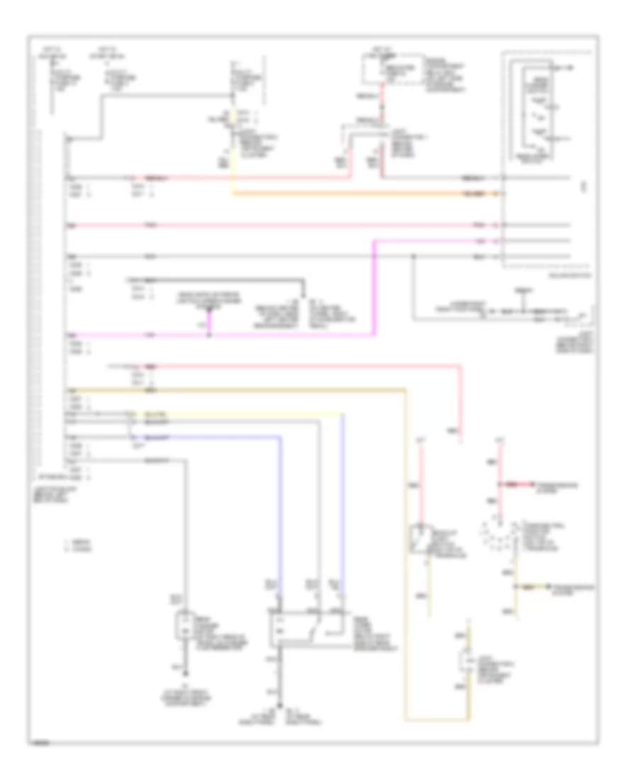 Rear Wiper Washer Wiring Diagram Wagon for Mitsubishi Lancer Sportback LS 2004