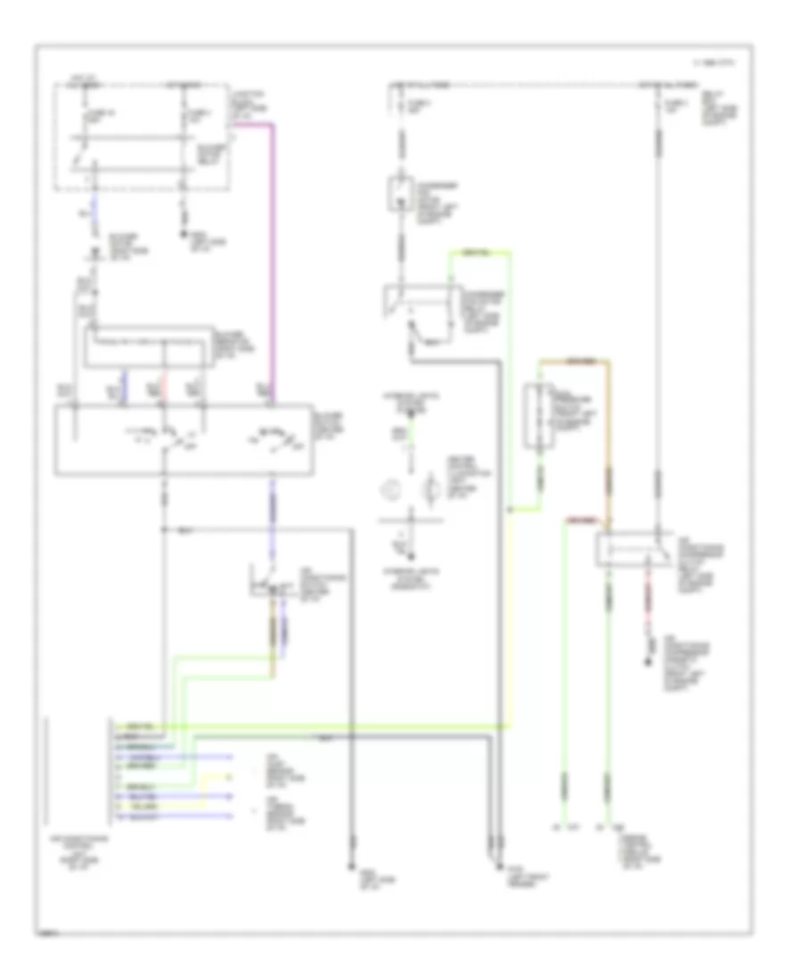 A C Wiring Diagram for Mitsubishi Montero LS 1997
