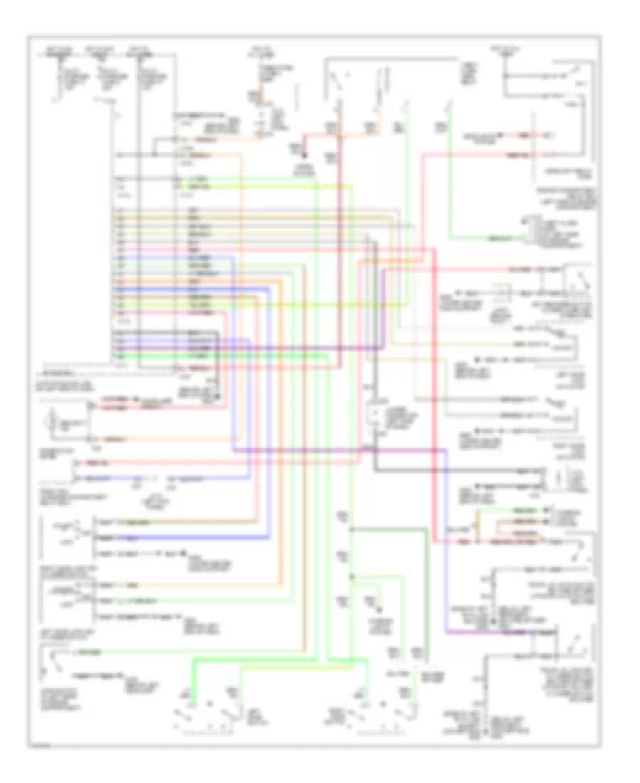 Forced Entry Wiring Diagram for Mitsubishi Eclipse GS 2001