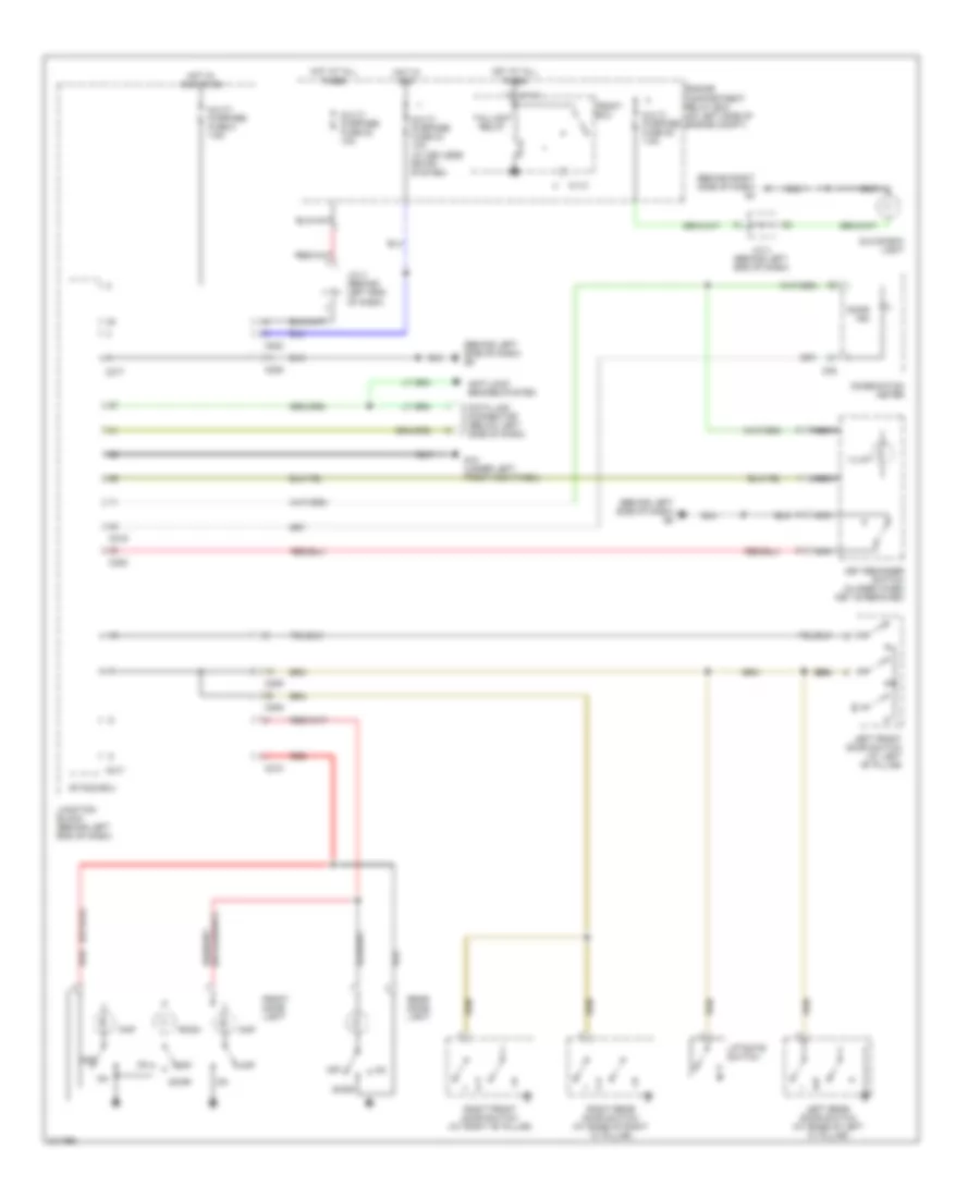 Courtesy Lamps Wiring Diagram for Mitsubishi Outlander Limited 2005