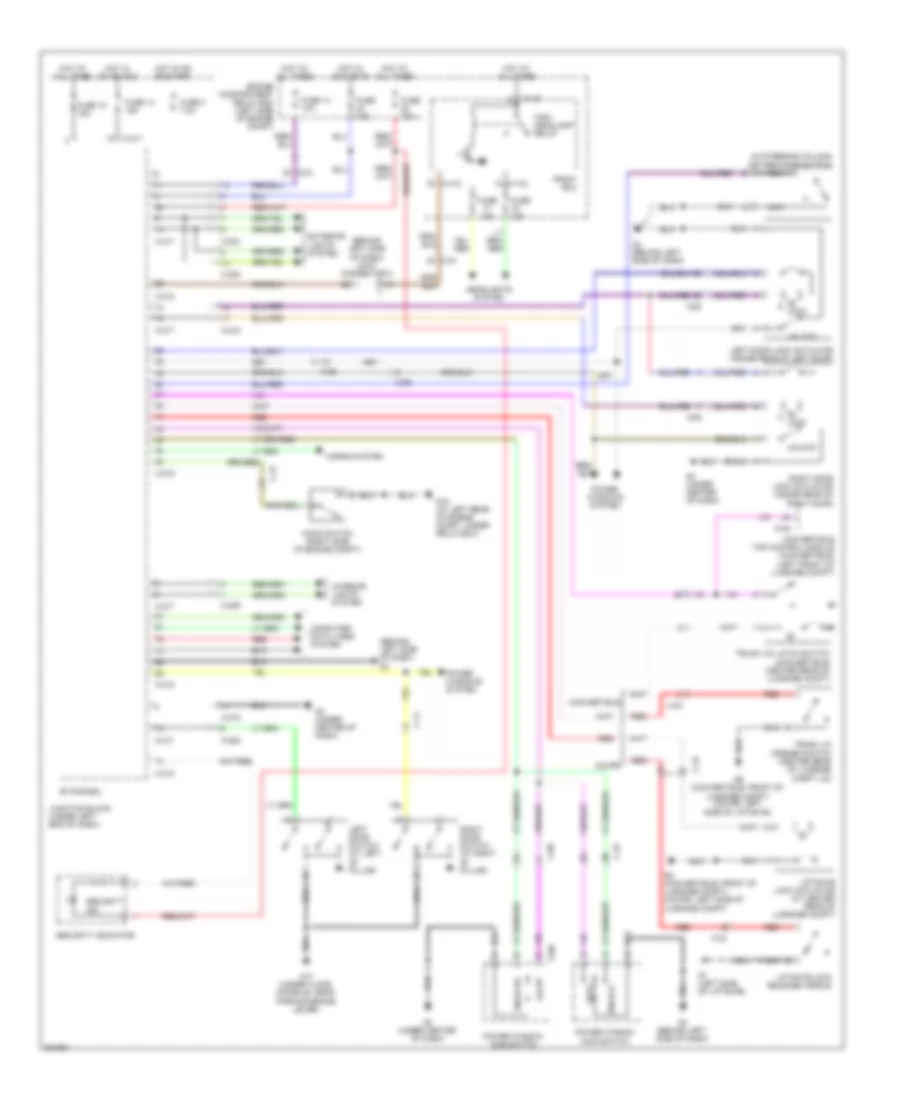 Forced Entry Wiring Diagram for Mitsubishi Eclipse GT 2010