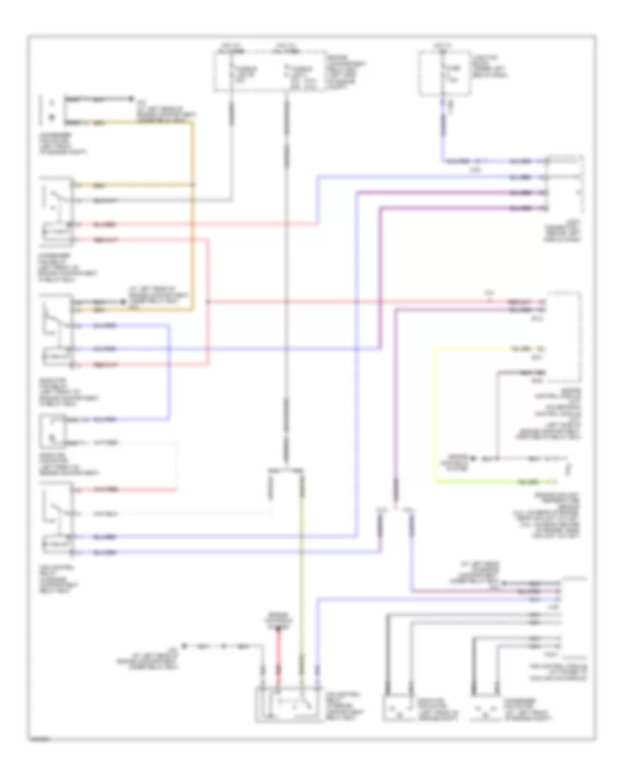 Cooling Fan Wiring Diagram for Mitsubishi Eclipse GT 2010