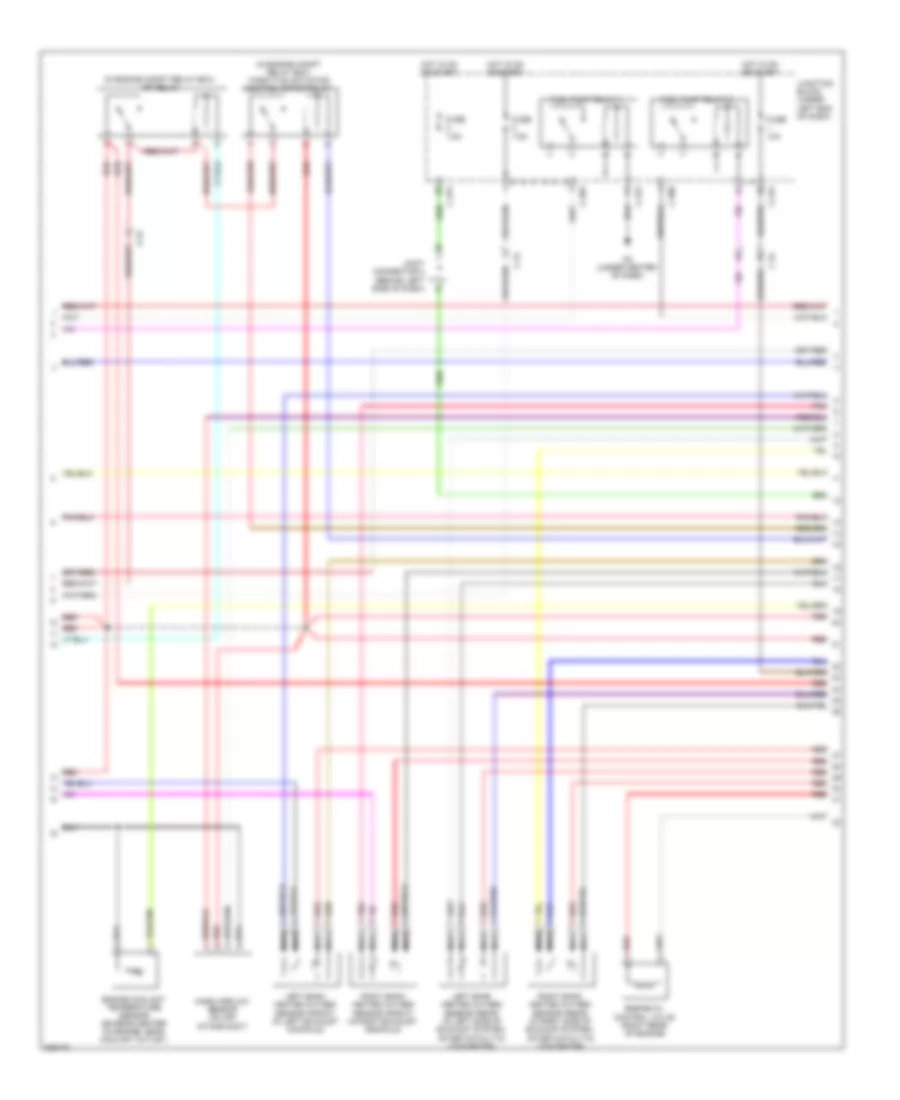 3 8L Engine Performance Wiring Diagram M T 2 of 4 for Mitsubishi Eclipse GT 2010