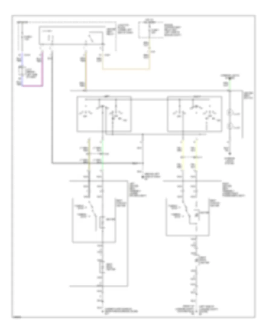 Heated Seats Wiring Diagram for Mitsubishi Eclipse GT 2010