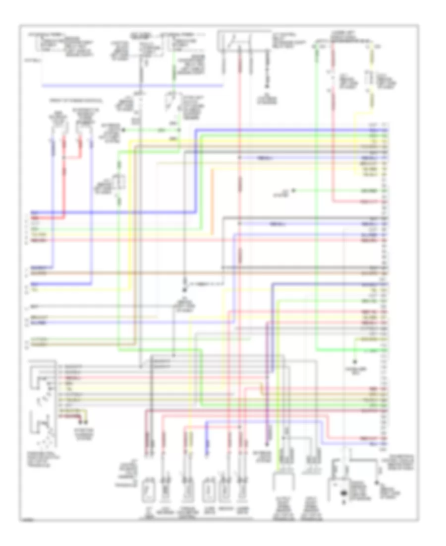 3.0L, Engine Performance Wiring Diagrams (3 of 3) for Mitsubishi Galant ES 2002