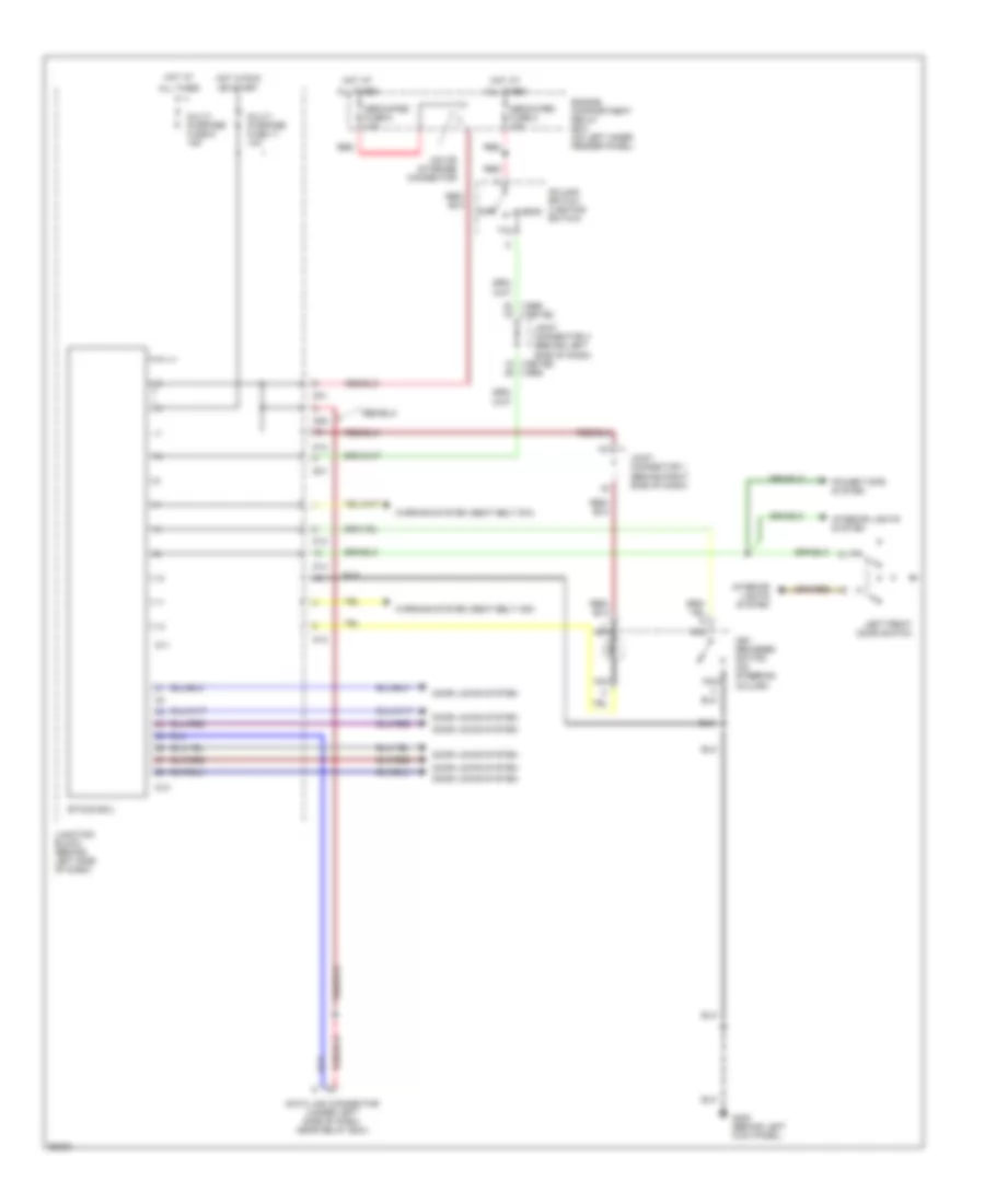 Body Computer Wiring Diagrams for Mitsubishi Montero Sport ES 1997