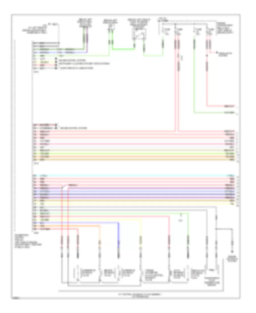 Transmission Wiring Diagram 1 of 3 for Mitsubishi Eclipse Spyder GT 2010