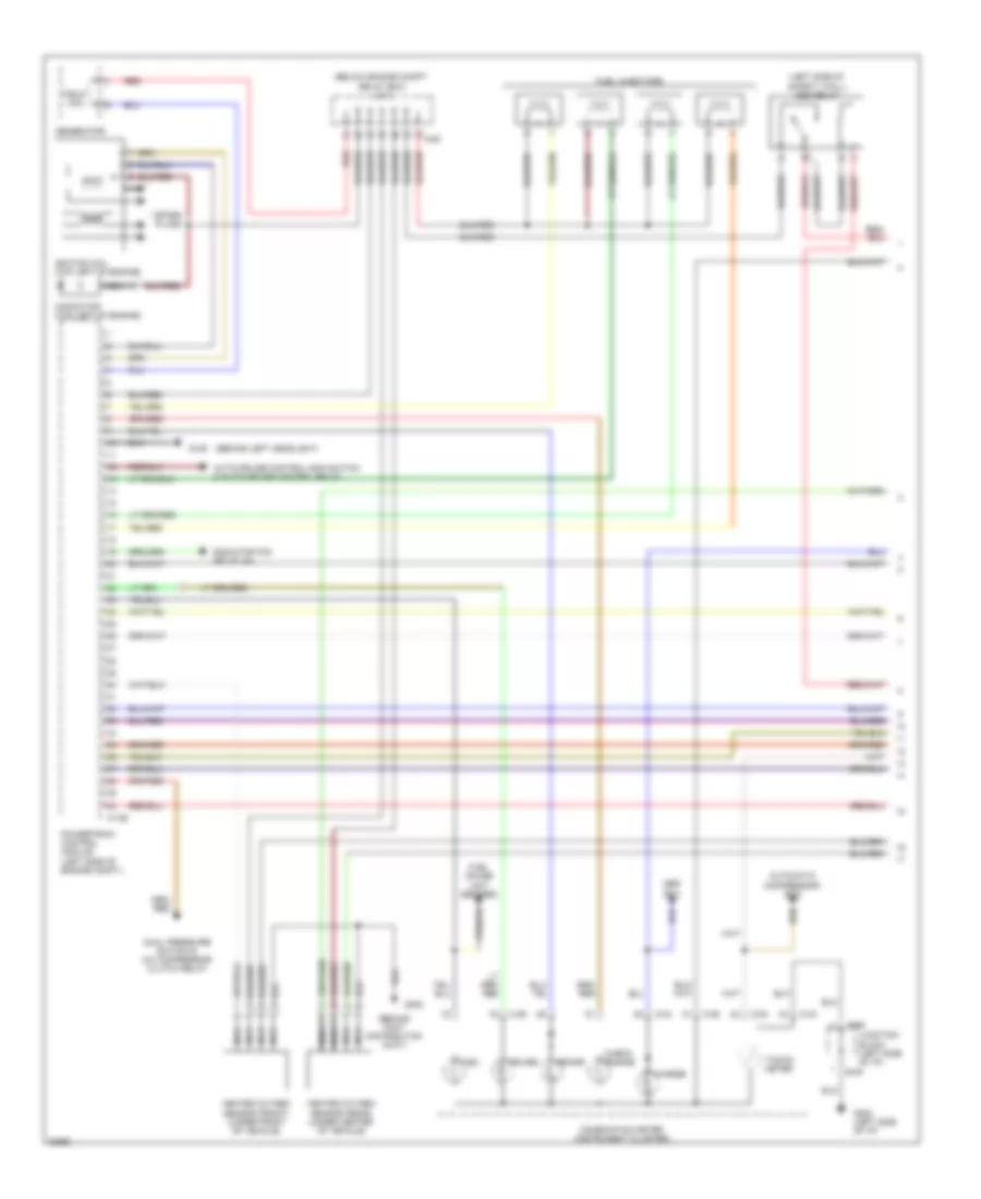 2.0L, Engine Performance Wiring Diagrams (1 of 3) for Mitsubishi Eclipse 1996