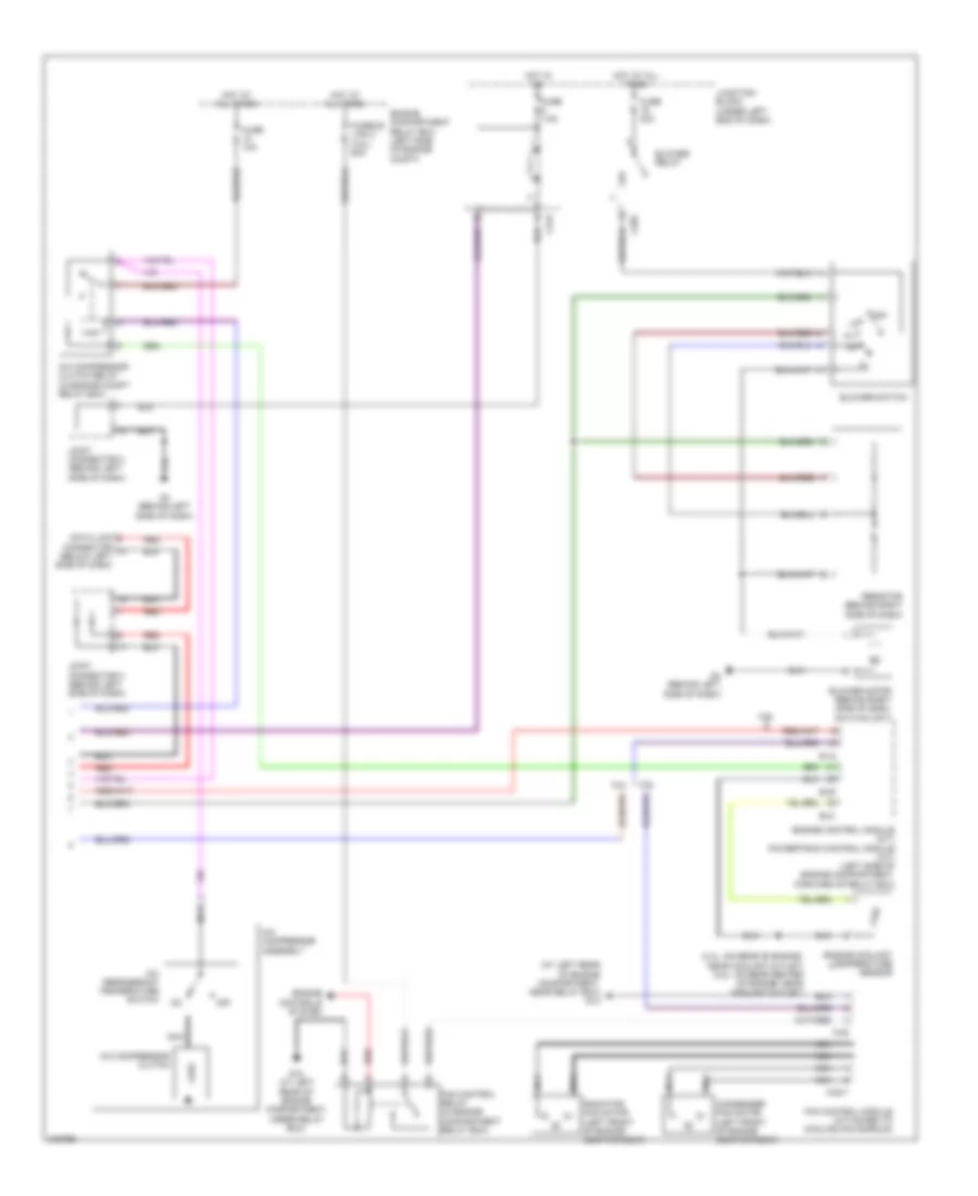 Manual A C Wiring Diagram 2 of 2 for Mitsubishi Eclipse GS 2006