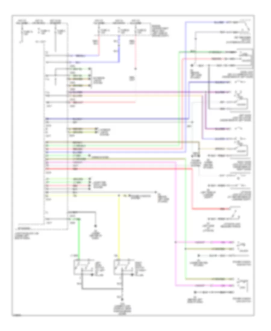 Forced Entry Wiring Diagram for Mitsubishi Eclipse GS 2006