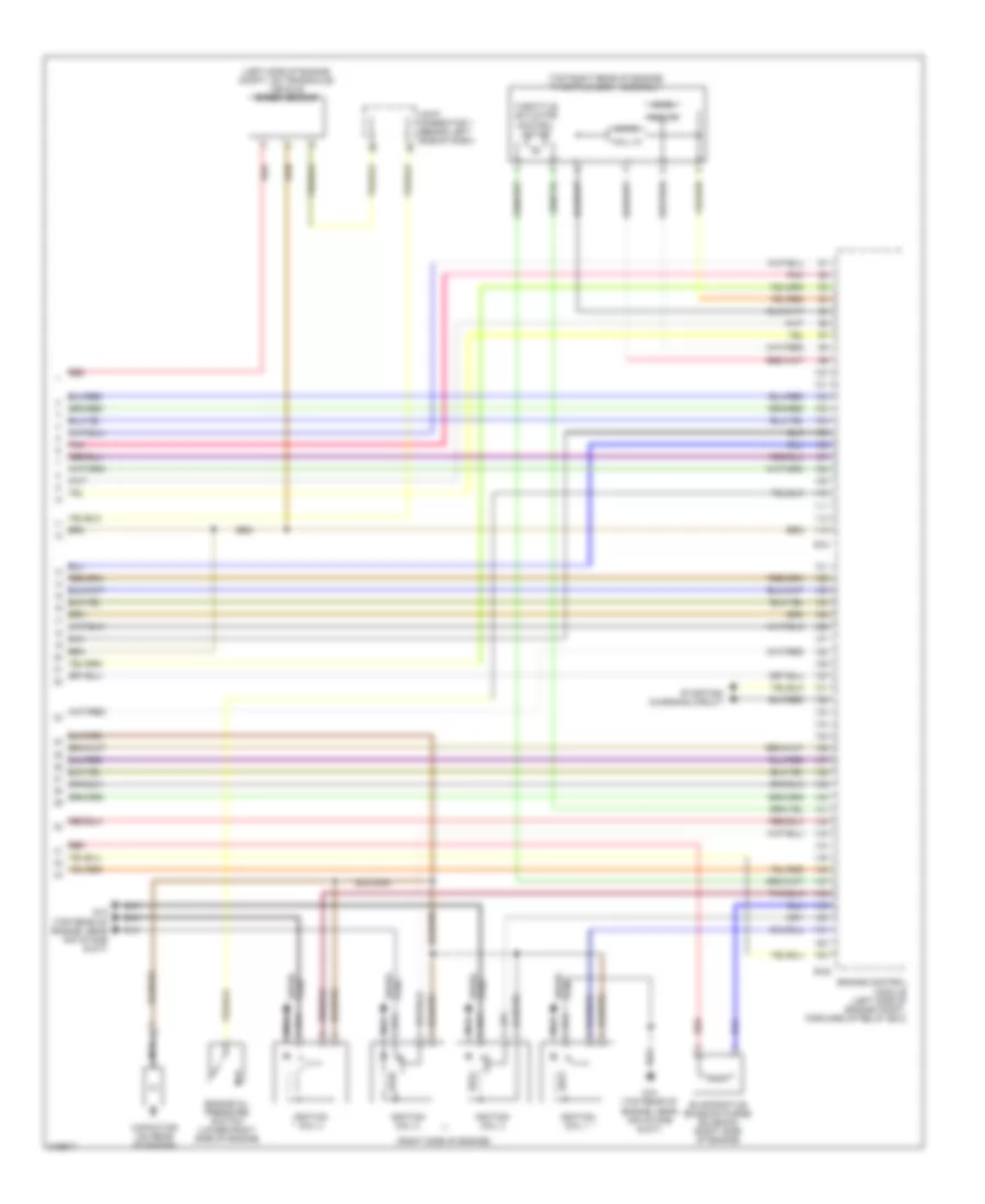 2.4L, Engine Performance Wiring Diagram, MT (4 of 4) for Mitsubishi Eclipse GS 2006