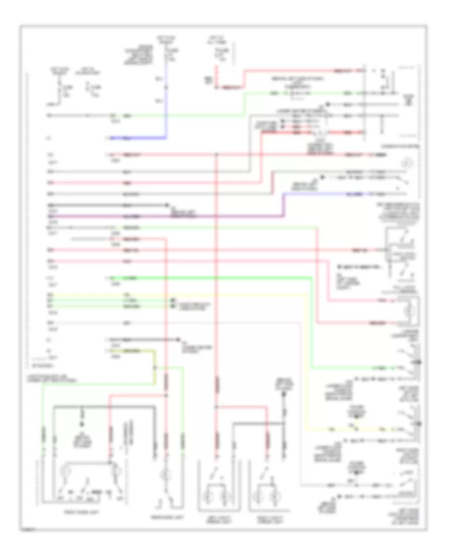 Courtesy Lamps Wiring Diagram for Mitsubishi Eclipse GS 2006
