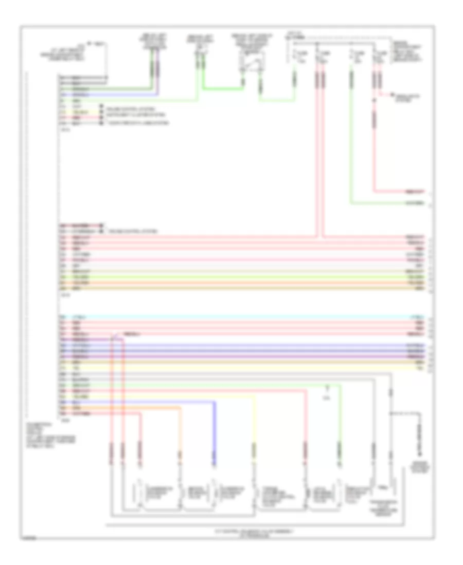 Transmission Wiring Diagram 1 of 3 for Mitsubishi Eclipse GS 2006