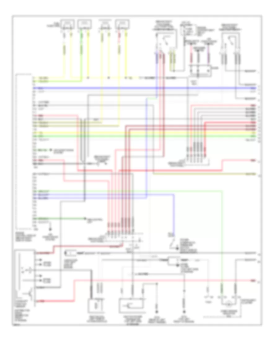 2 4L Engine Performance Wiring Diagrams California 1 of 3 for Mitsubishi Montero Sport XLS 1997