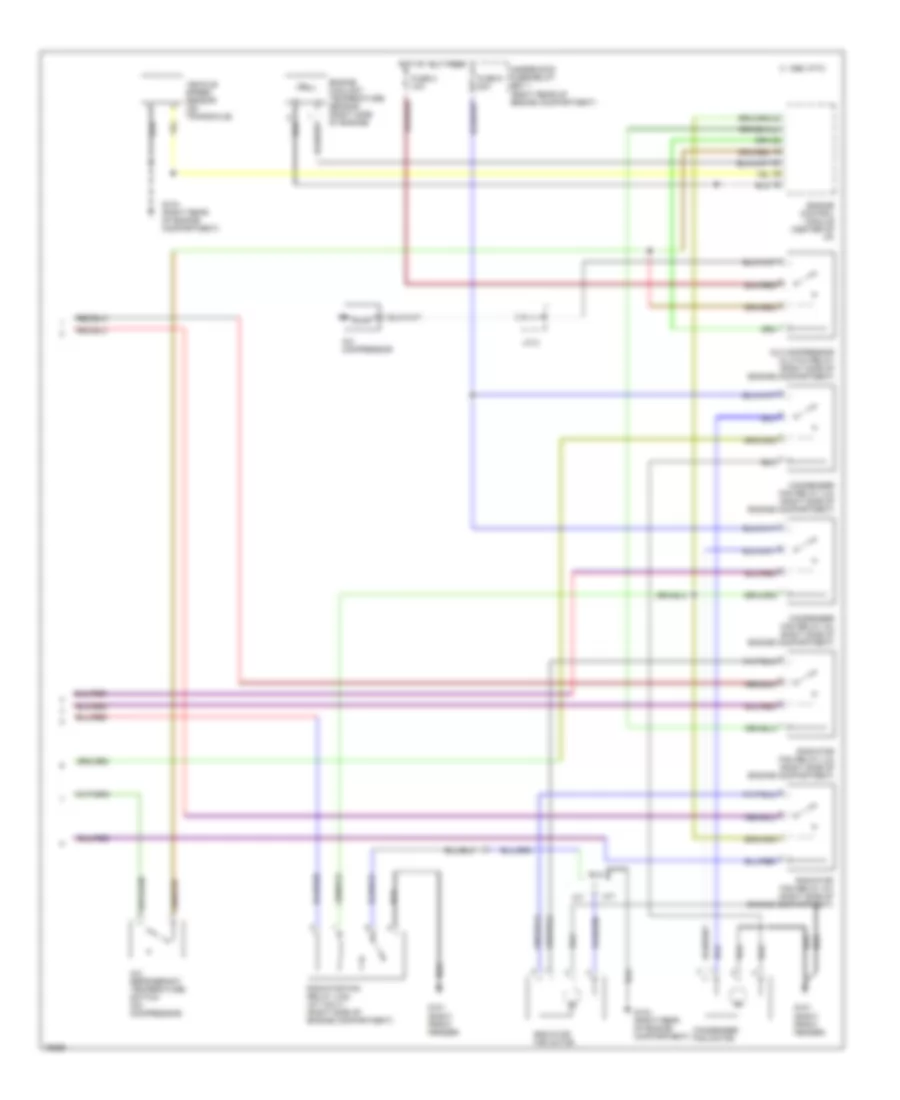 2 0L Turbo A C Wiring Diagram 2 of 2 for Mitsubishi Eclipse GS 1996