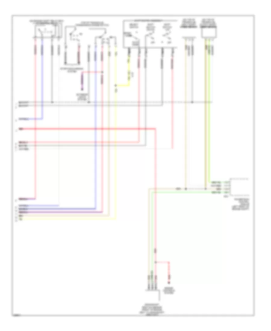 Transmission Wiring Diagram (3 of 3) for Mitsubishi Endeavor SE 2010