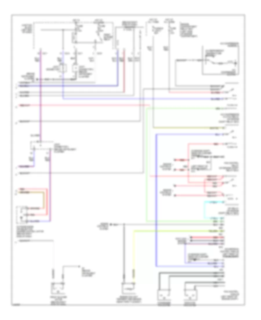 Manual AC Wiring Diagram (2 of 2) for Mitsubishi Endeavor Limited 2006