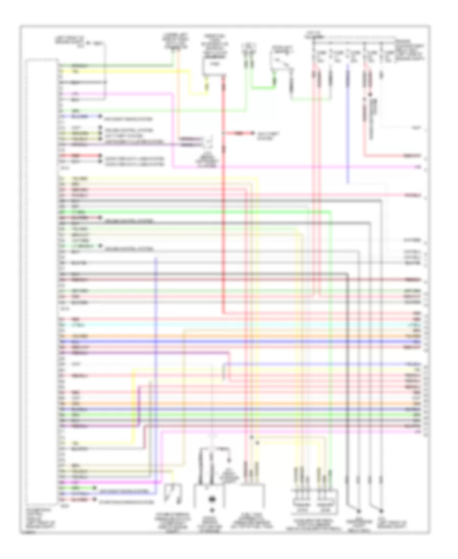 3 8L Engine Performance Wiring Diagram 1 of 5 for Mitsubishi Endeavor Limited 2006