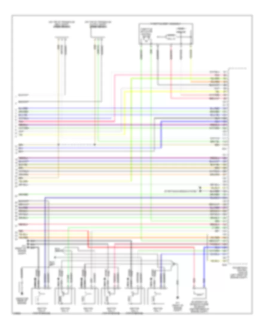 3 8L Engine Performance Wiring Diagram 5 of 5 for Mitsubishi Endeavor Limited 2006