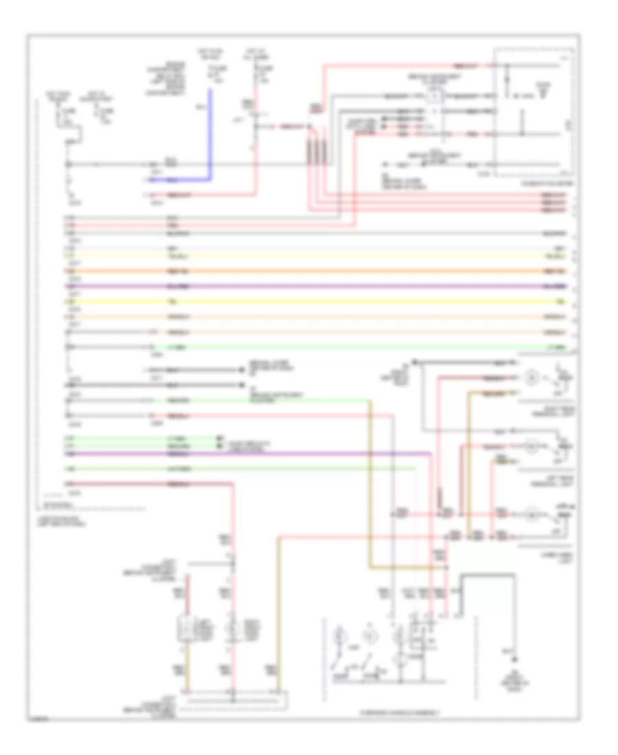 Courtesy Lamps Wiring Diagram 1 of 2 for Mitsubishi Endeavor Limited 2006