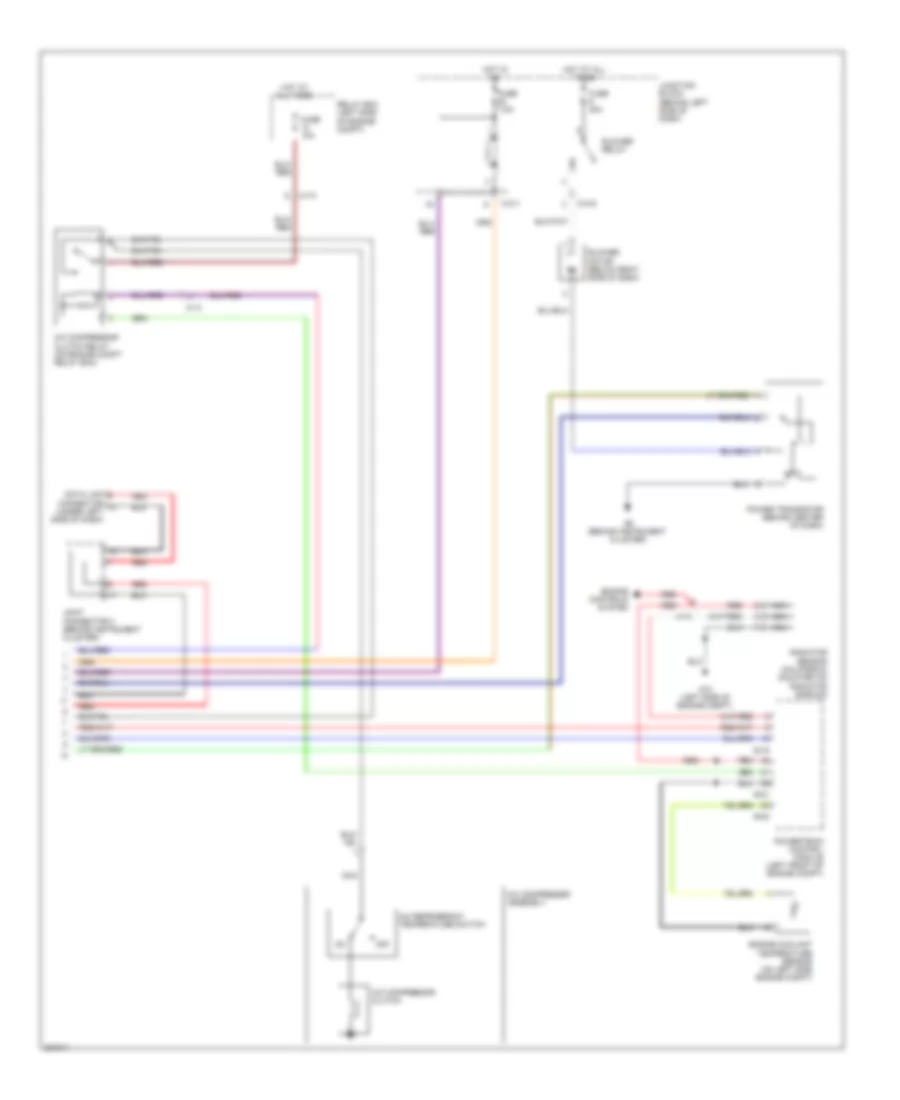 Automatic A C Wiring Diagram 2 of 2 for Mitsubishi Galant ES 2010