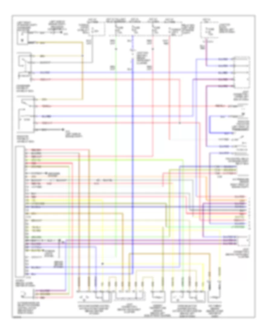 Manual AC Wiring Diagram (1 of 2) for Mitsubishi Galant ES 2010