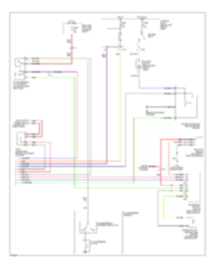 Manual AC Wiring Diagram (2 of 2) for Mitsubishi Galant ES 2010