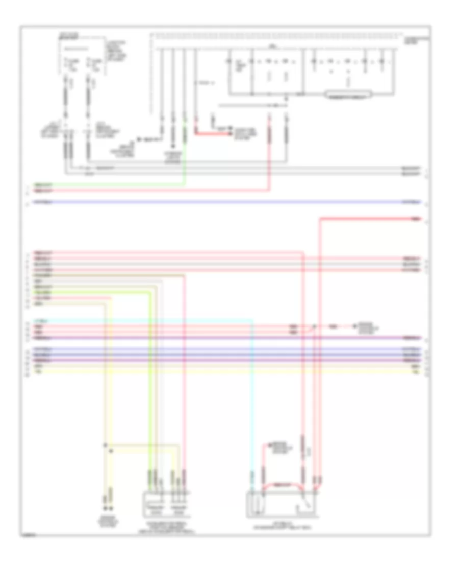 Transmission Wiring Diagram (2 of 3) for Mitsubishi Galant ES 2010