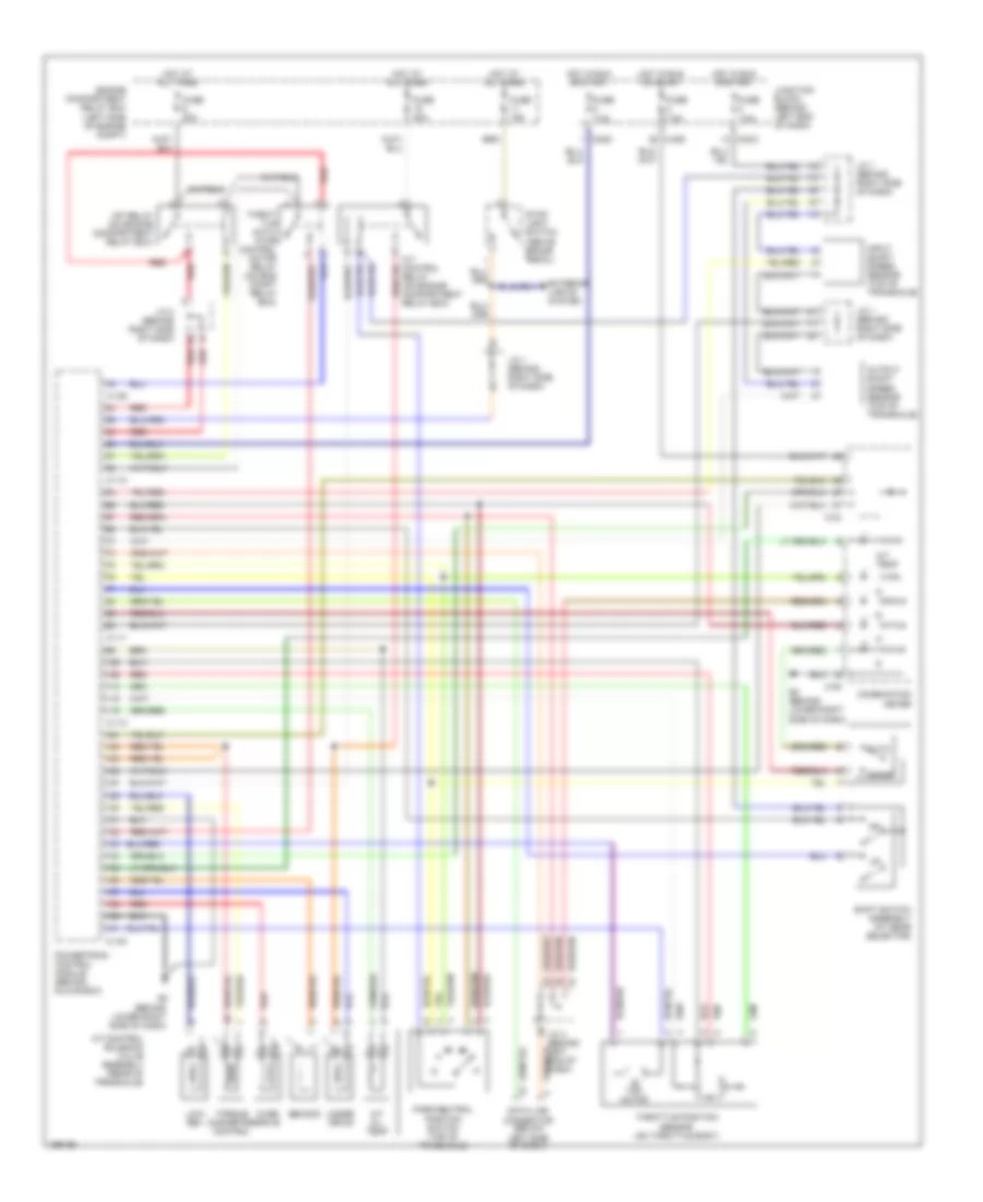 A T Wiring Diagram for Mitsubishi Outlander LS 2004