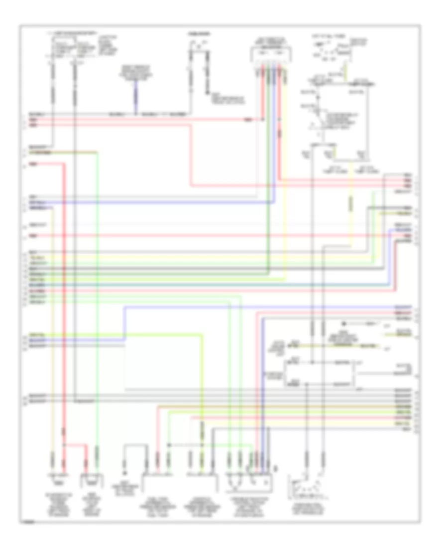 3.0L DOHC, Engine Performance Wiring Diagrams (2 of 3) for Mitsubishi 3000GT 1998