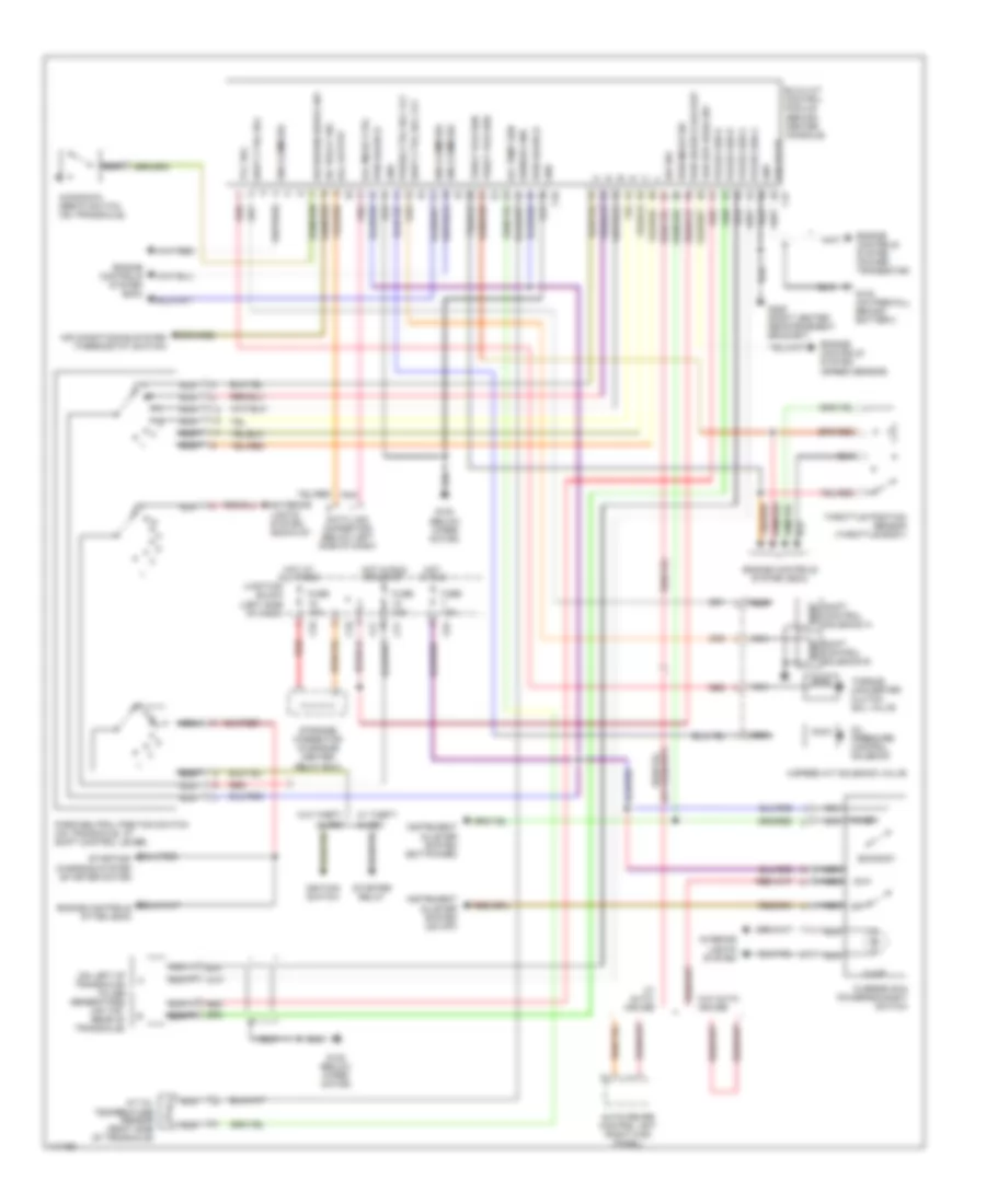 A T Wiring Diagram for Mitsubishi 3000GT 1998 3000