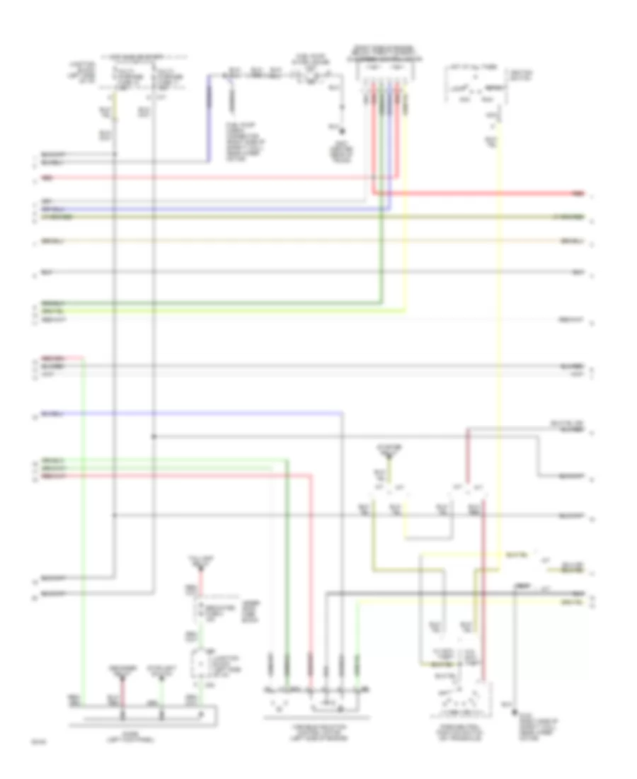 3.0L DOHC, Engine Performance Wiring Diagrams, California (2 of 3) for Mitsubishi 3000GT 1994