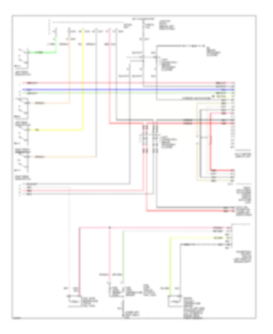 Instrument Cluster Wiring Diagram (2 of 2) for Mitsubishi Galant DE 2006