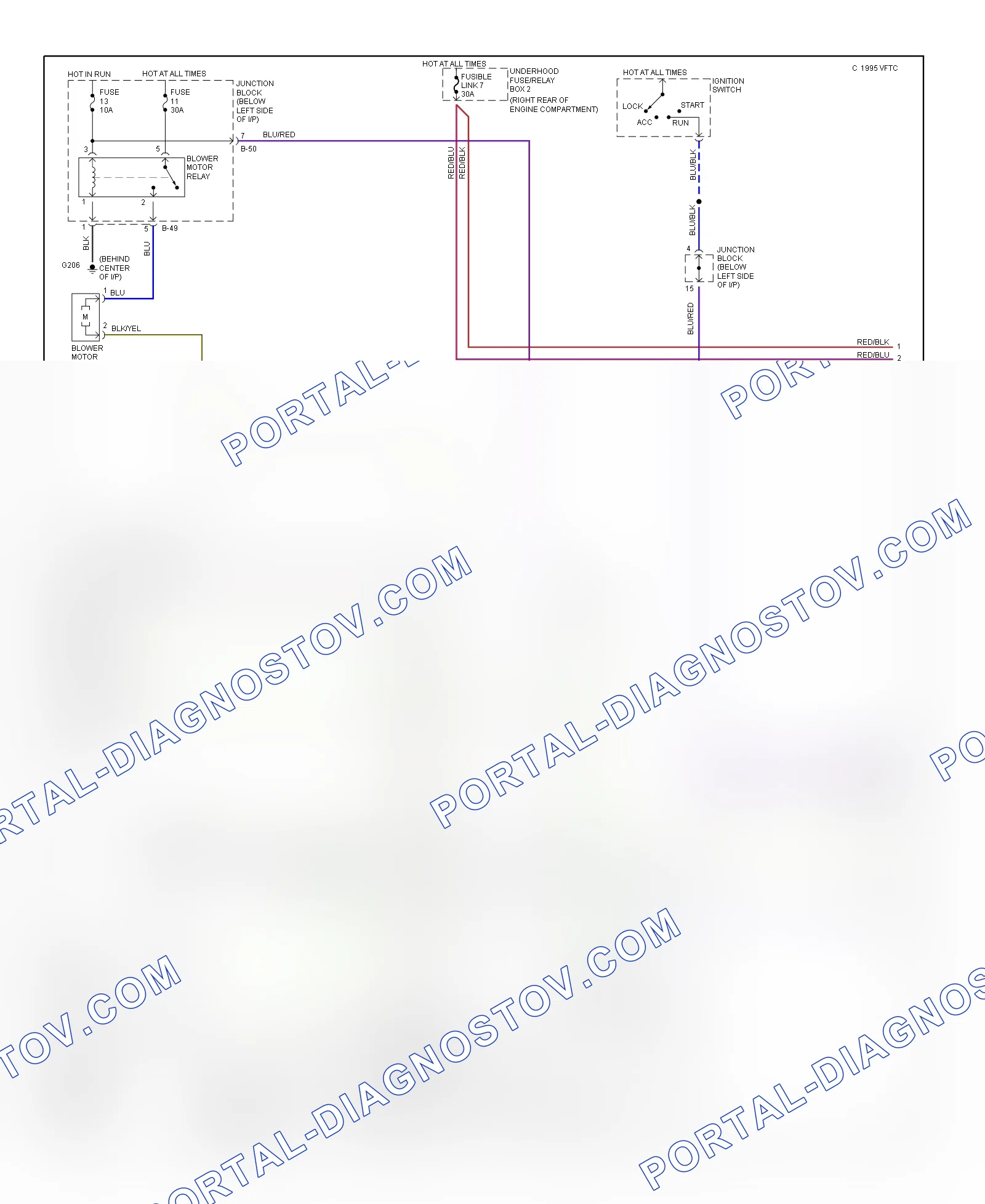 2 0L Turbo A C Wiring Diagram 1 of 2 for Mitsubishi Eclipse RS 1996