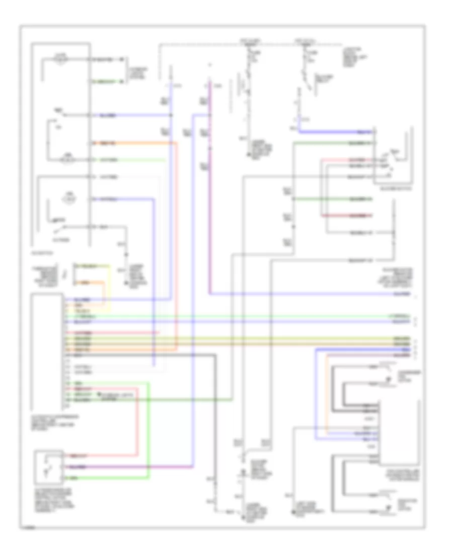 2 4L Manual A C Wiring Diagram 1 of 2 for Mitsubishi Galant ES 2001