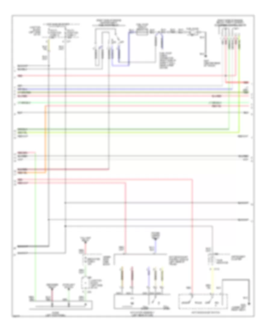 3.0L DOHC Turbo, Engine Performance Wiring Diagrams (2 of 3) for Mitsubishi 3000GT SL 1994