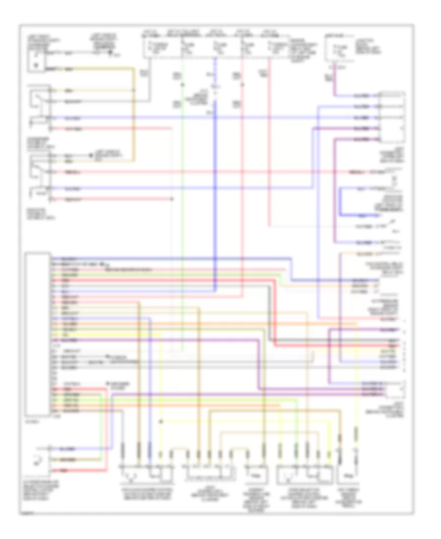 Manual AC Wiring Diagram, Low Option (1 of 2) for Mitsubishi Galant ES 2006
