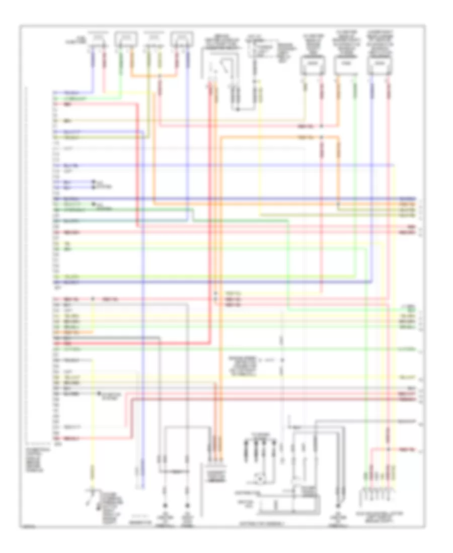 1 5L Engine Performance Wiring Diagrams with A T 1 of 4 for Mitsubishi Mirage DE 2002