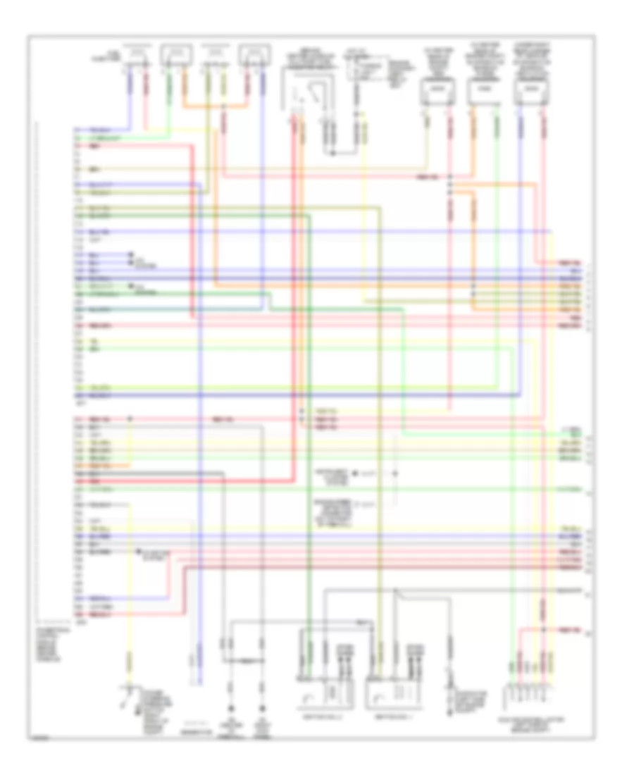 1 8L Engine Performance Wiring Diagrams with A T 1 of 4 for Mitsubishi Mirage LS 2002