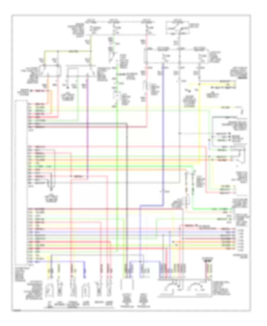 A T Wiring Diagram for Mitsubishi Mirage LS 2002