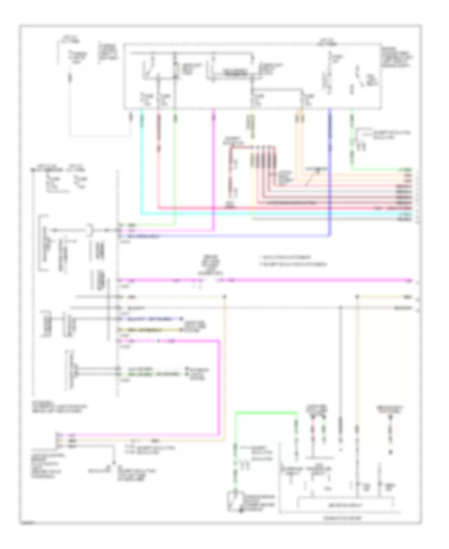 Headlights Wiring Diagram without High Intensity Discharge 1 of 2 for Mitsubishi Lancer Evolution MR 2010