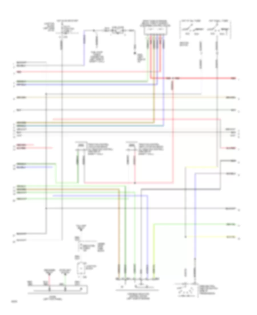 3 0L DOHC Engine Performance Wiring Diagrams Federal 2 of 3 for Mitsubishi Diamante ES 1994