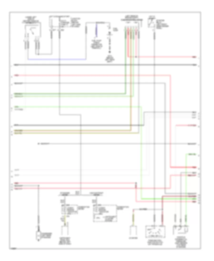3.5L, Engine Performance Wiring Diagrams (2 of 3) for Mitsubishi Diamante LS 1998