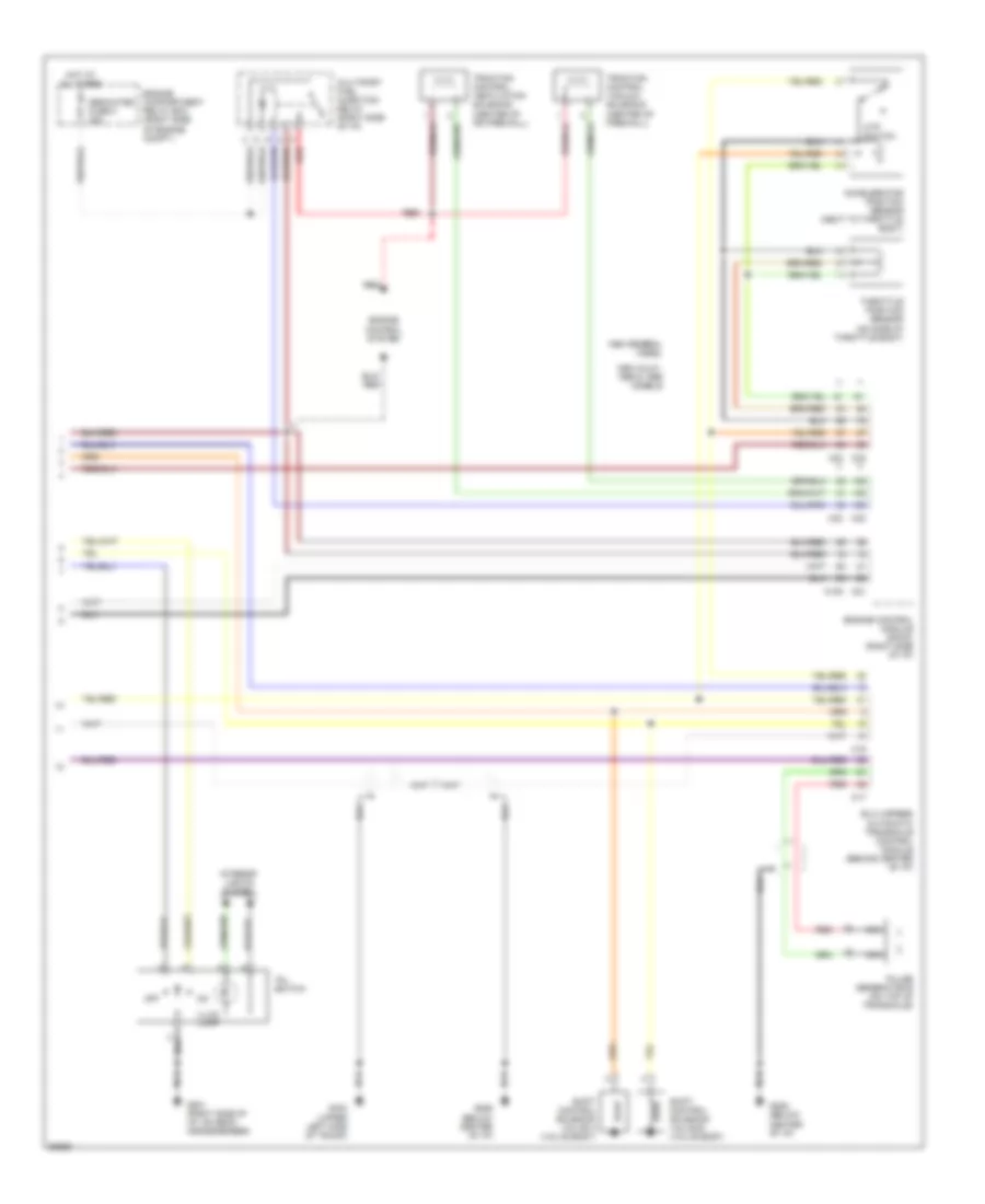 Traction Control Wiring Diagram (2 of 2) for Mitsubishi Diamante LS 1994