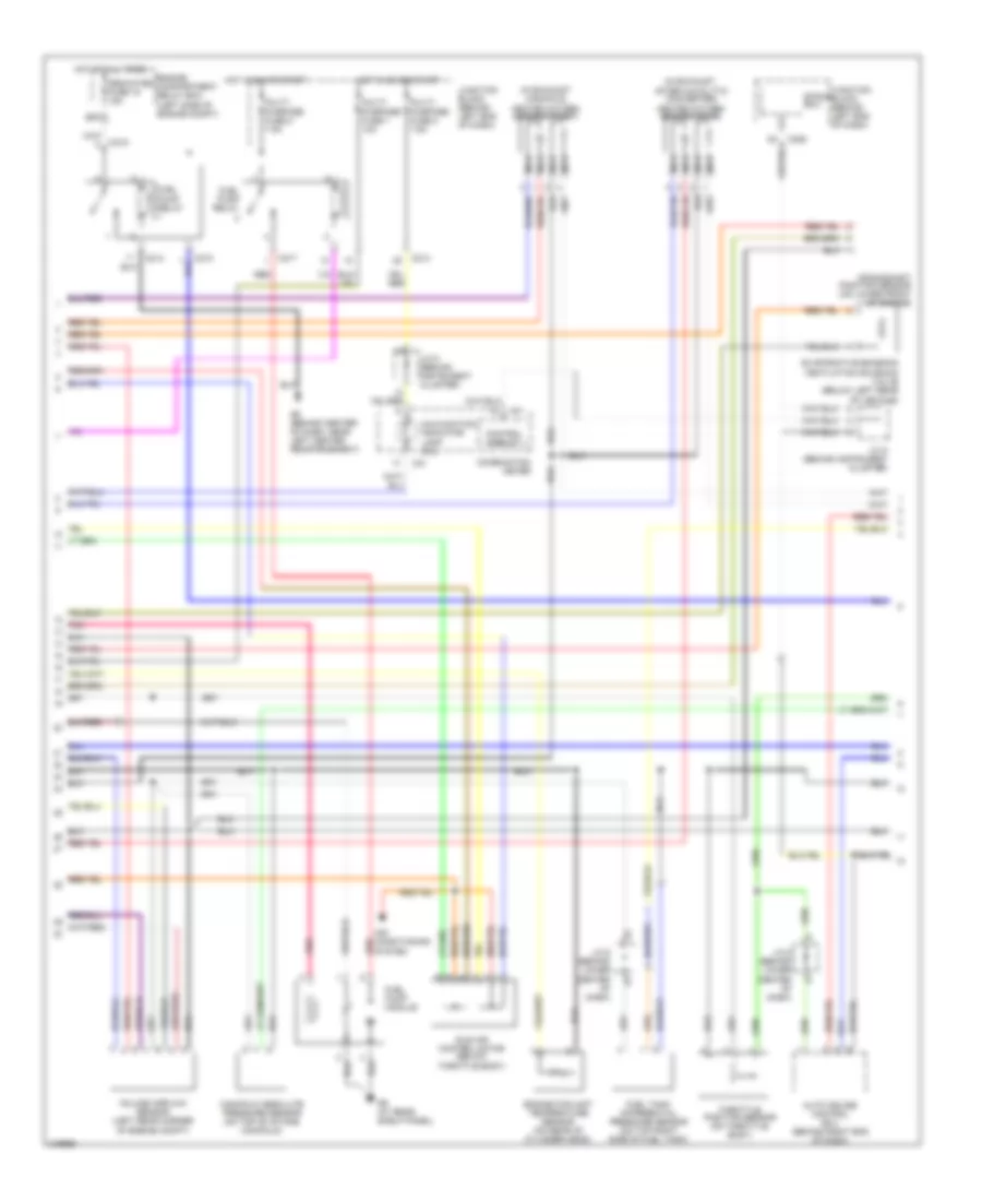 2 0L Engine Performance Wiring Diagram A T 2 of 3 for Mitsubishi Lancer ES 2006